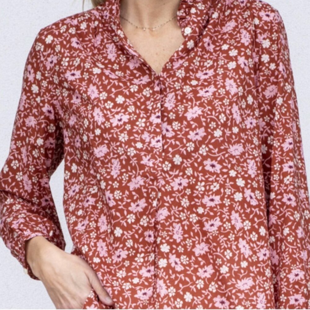 Birds of Paradis Trovata blouse